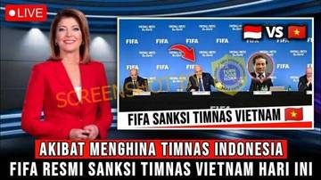 [HOAX] FIFA Resmi Sanksi Timnas Vietnam