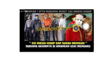 [HOAX] Klarifikasi Iptu Rudiana Bahwa Eky Masih Hidup