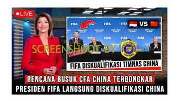 [HOAX] FIFA Diskualifikasi Timnas China dari Piala Dunia 2026