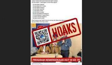 [HOAX] Program Kemerdekaan HUT ke-79 RI dari Bank BJB