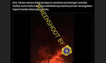 [HOAX] Negara Iran Hujani Wilayah Israel dengan Rudal