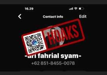 [HOAX] Akun WhatsApp Mengatasnamakan Dekan FKUI Ari Fahrial Syam