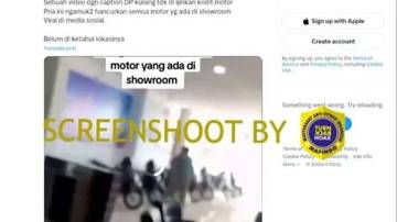 [HOAX] Pria Mengamuk di Showroom karena Tidak Bisa Kredit Motor