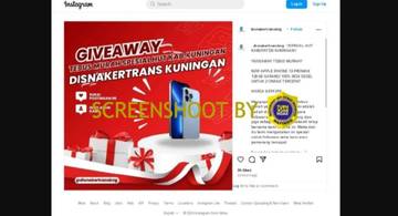 [HOAX] Giveaway Disnakertrans Kabupaten Kuningan