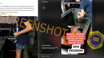 [HOAX] Penyembelihan di RPH Pegirian Surabaya Tidak Sesuai Syariat Islam