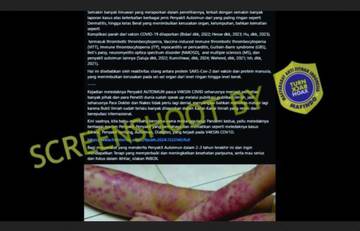 [HOAX] Kasus Autoimun Meningkat Setelah Vaksinasi Covid-19