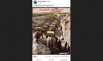 [HOAX] Video Dokumentasi Pembangunan Piramida