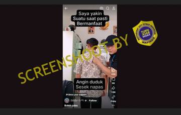 [HOAX] Menggoyangkan Punggung Atasi Angin Duduk