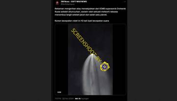 [HOAX] Video Rudal Supersonik Orshanik Rusia