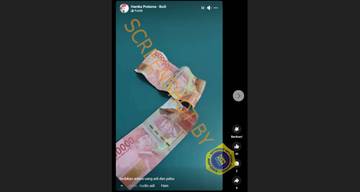 [HOAX] Membedakan Uang Palsu dengan Cara Dikelupas