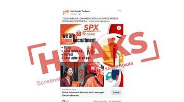 [HOAX] Lowongan Kerja Shopee Express di Seluruh Indonesia