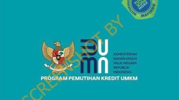 [HOAX] Tautan “Penghapusan Kredit Macet UMKM”