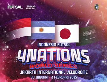 Jadwal Timnas Futsal Indonesia di 4 Nations World Series 2025
