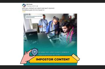 [HOAX] Tautan “Pendaftaran Bantuan WiFi Gratis dari Bakti Kominfo”