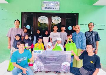 Momentum Ramadan, Media INAPOS Santuni Anak Yatim Piatu 