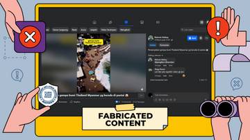 [HOAX] Video “Dokumentasi Gempa Myanmar di Area Pantai”