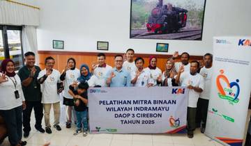 KAI Daop 3 Cirebon Selenggarakan Pelatihan Mitra Binaan