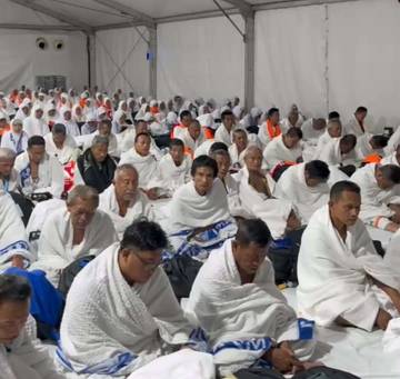 Sebanyak 180 Jemaah Haji Kuningan Berangkat ke Mina