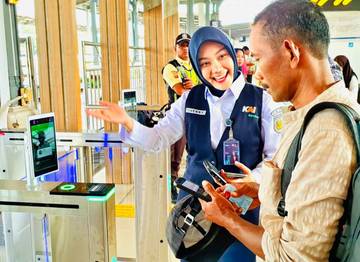 Stasiun Cirebon Prujakan Terapkan Face Recognition Boarding Gate