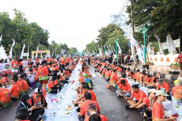 Festival Nasi Jamblang Cirebon Berlangsung Meriah