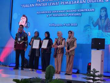 UMKM Perempuan Melek AI, Pertamina-Dekranas Dukung Digitalisasi