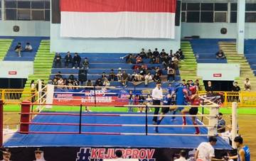 Ratusan Petarung Berlaga Di Kejurprov Muaythai Jabar 2025