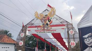 Kreatif, Warga Karangkamulyan Pajang Pahlawan di Lorong Kemerdekaan