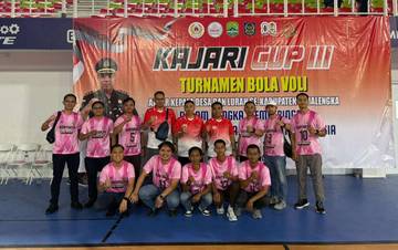 Kejari Majalengka: Turnamen Bola Voli Antar Kepala Desa