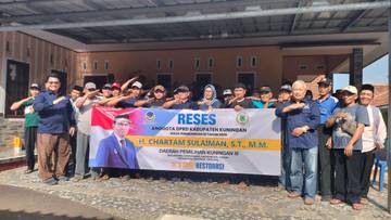 Chartam Sulaiman Reses, Warga Pamulihan Dapat Air Bersih