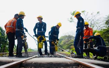 Daop 3 Cirebon Lakukan Penggantian Wesel Demi Keselamatan