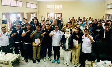 KONI Kota Cirebon Salurkan Dana Stimulant Cabor 2025