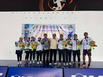 Pickleball Indramayu Sumbang 10 Medali Emas Pada Porsenitas