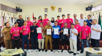 KONI Kota Cirebon Lepas Atlet PTMSI ke Bekasi