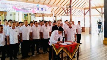 Pengurus Baru KONI Kabupaten Cirebon Dilantik