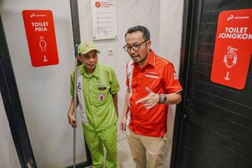 Pantau SPBU, Direksi Patra Niaga Pastikan Fasilitas Nyaman