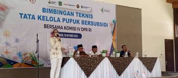 Komisi IV DPR RI, Dorong Akurasi Data Petani