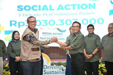 Miliaran Rupiah Bantuan Sosial PLN Indonesia Power Tersalurkan