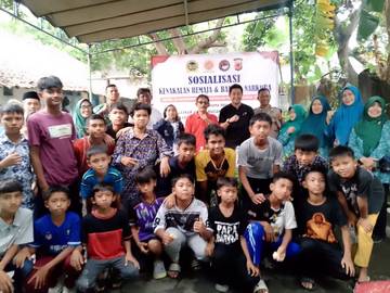 LMA dan Polres Ciko Gelar Sosialisasi Bahaya Narkoba