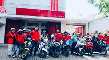 Diawali Motoran, OJK Ajak Media Viralkan Desa Binaan