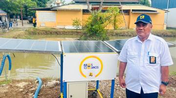 Inovasi BBWS Cimancis Lewat Pompa Air Panel Surya 