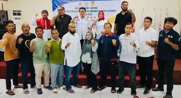 Nadji Anwar Mar’ie Terpilih Pimpin FORKI Kota Cirebon 
