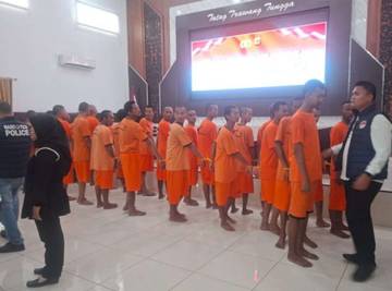 Satresnarkoba Polres Indramayu Ringkus Puluhan Pengedar Narkoba