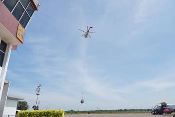 Pertamina Pasok LPG Bener Meriah Lewat Sling Load