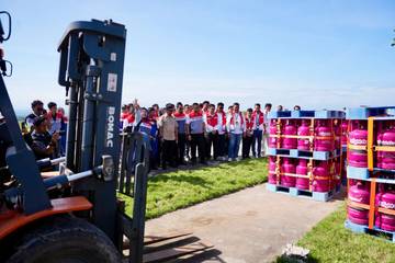 Puncak HUT Pertamina, Dirut Kawal Misi Kemanusiaan