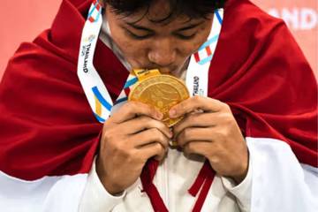 Atlet Skateboard Basral Hutomo Ukir Prestasi SEA Games