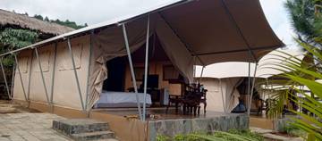Embun Village, Destinasi Glamping di Kaki Gunung Ciremai