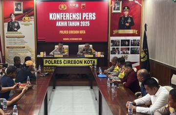 Polres Cirebon Kota Paparkan Capaian Kinerja 2025