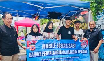 Satresnarkoba Polresta Cirebon Gelar Mobile Sosialisasi Bahaya Narkoba