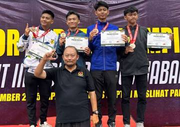 Karate Optimis Raih Emas di Porprov 2026
