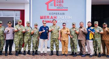 Danrem 063/SGJ Dampingi Kunker Wakil Panglima TNI